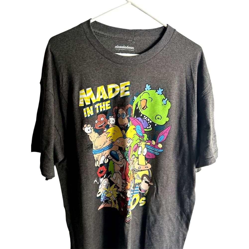 Nickelodeon Rugrats size XL Gray‎ Made in the 90